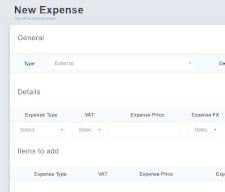 Wremia expense management